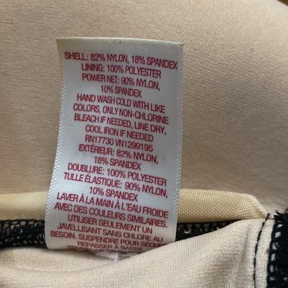 Merona Cheetah print tankini swimsuit top size M - Picture 14 of 14